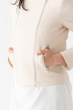 Collarless Stretch Riders Jacket
