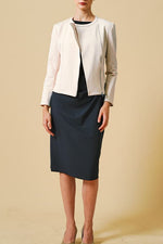 Collarless Stretch Riders Jacket