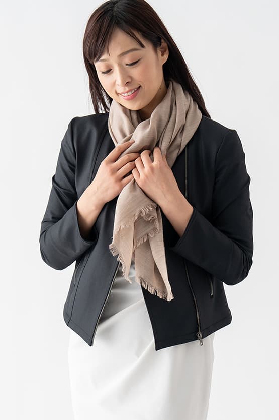 Collarless Stretch Riders Jacket