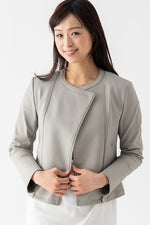 Collarless Stretch Riders Jacket