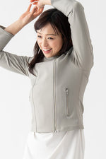 Collarless Stretch Riders Jacket