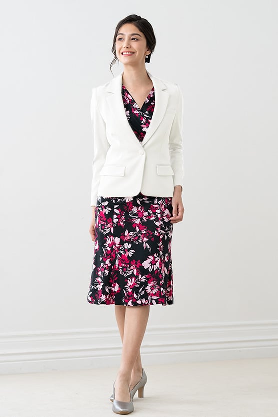 Double Jersey: Double Jersey Stretch Blazer Jacket