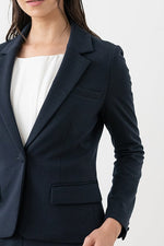 Double Jersey: Double Jersey Stretch Blazer Jacket