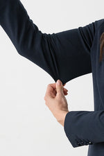 Double Jersey: Double Jersey Stretch Blazer Jacket
