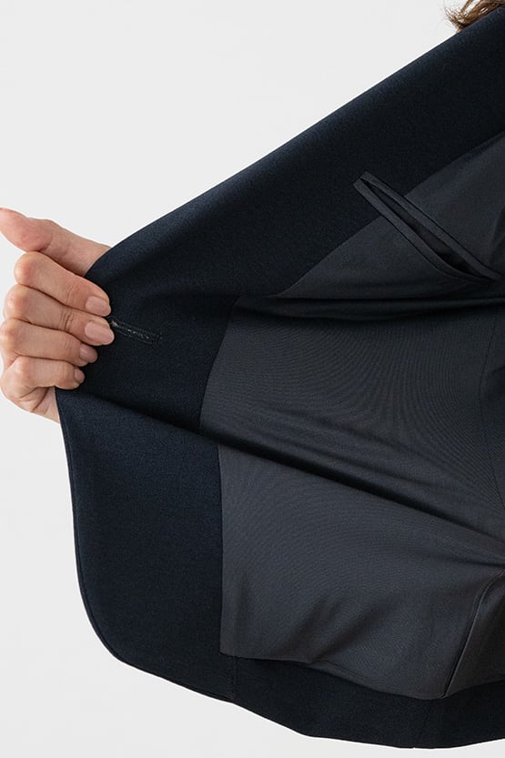 Double Jersey: Double Jersey Stretch Blazer Jacket