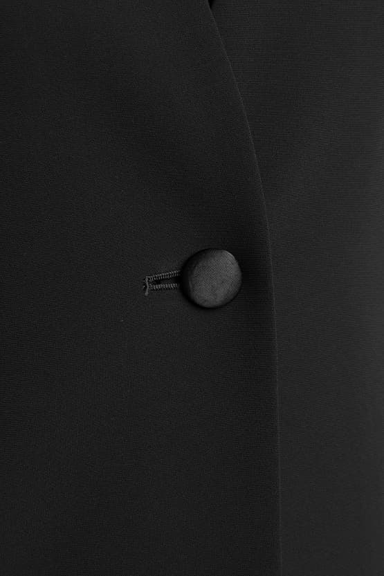 Smart Stretch Long Collarless Jacket