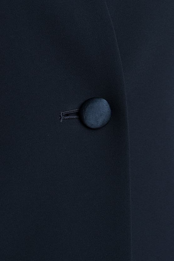 Smart Stretch Long Collarless Jacket