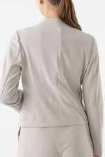 Smart Stretch Front Hook Collarless Jacket