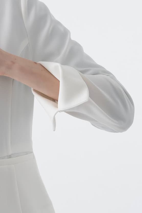 Active Cool: Front Hook Collarless Jacket