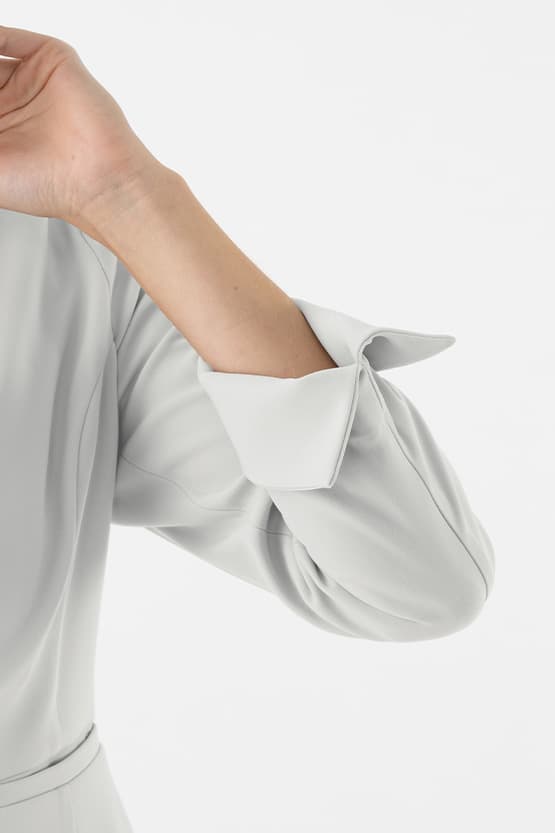 Active Cool: Front Hook Collarless Jacket