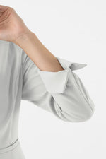 Active Cool: Front Hook Collarless Jacket