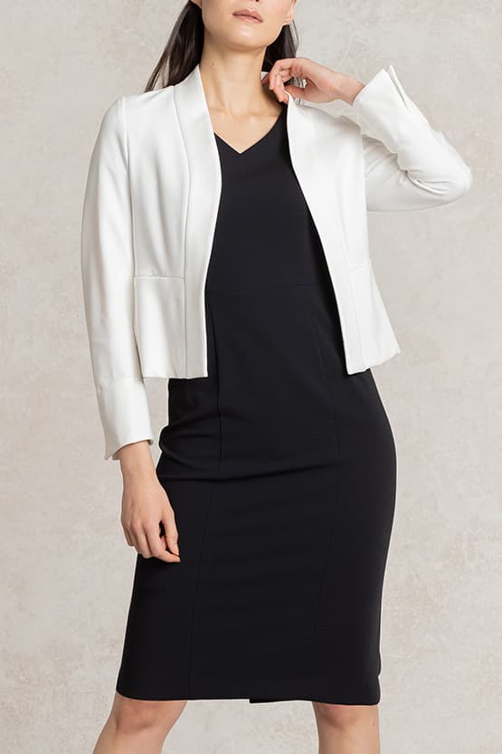 Smart Stretch V-neck I-line Dress