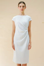 Active Cool: Active Cool White Sash T-Dress