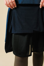 Brushed Back: Fleece-Lined Cache-Coeur Dress (With Anti-Static Petticoat)