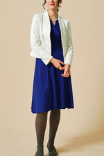 Brushed Back: Fleece-Lined Cache-Coeur Dress (With Anti-Static Petticoat)