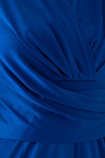 Silk-Like Wrap Dress