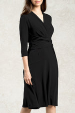 4-Way Stretch: Cache-Coeur Dress