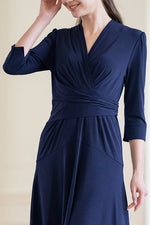 4-Way Stretch: Cache-Coeur Dress
