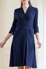 4-Way Stretch: Cache-Coeur Dress