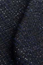 Cotton Blend Tweed: A-Line Sack Dress