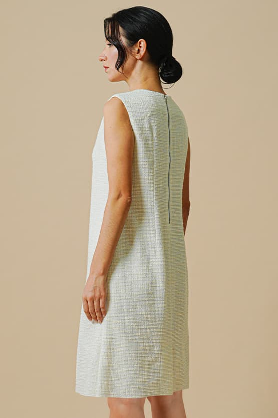 【Tweed】A-line Sack Dress