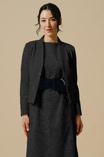 【Tweed】A-line Sack Dress
