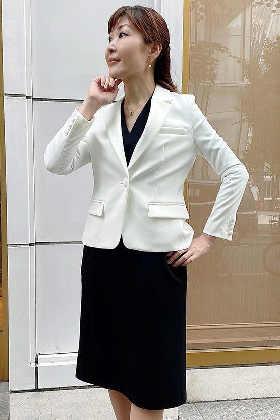 Space Material x Lace Sack Dress