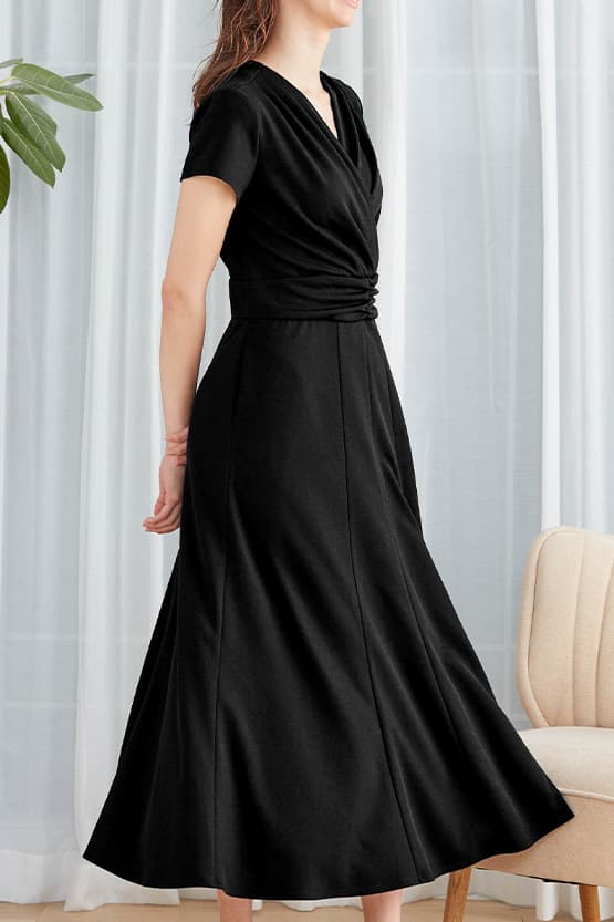 Hard-Twist Stretch / Cool Touch: Cool Twist Long Marilyn Dress