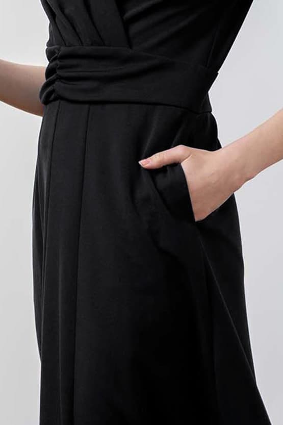 Hard-Twist Stretch / Cool Touch: Cool Twist Long Marilyn Dress