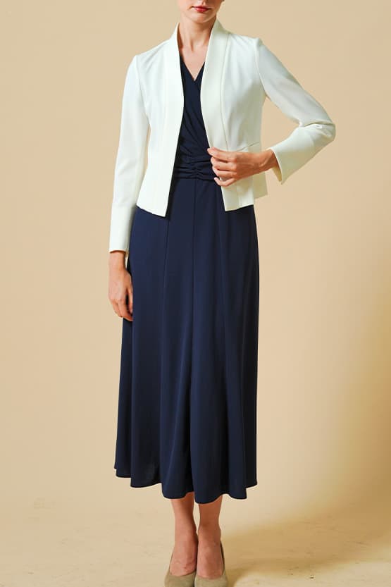 Hard-Twist Stretch / Cool Touch: Cool Twist Long Marilyn Dress