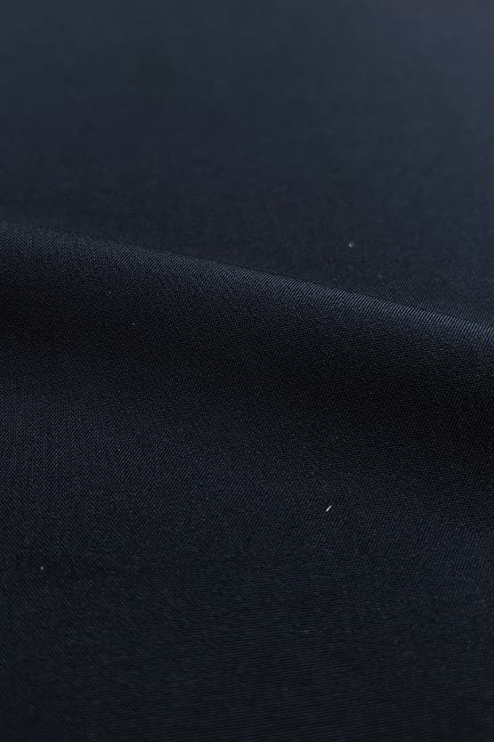 Smart Stretch Light: Dark Navy Shirt Dress With Bowtie