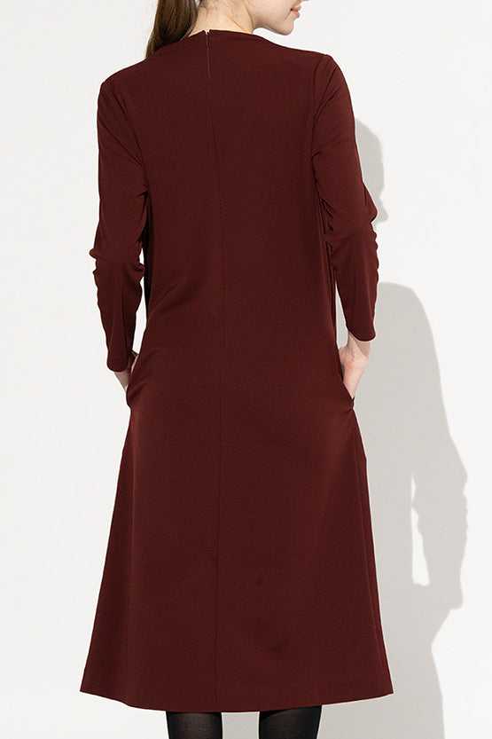 Effortless Ponte: Effortless Ponte Cowl Neck Dress