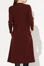 Effortless Ponte: Effortless Ponte Cowl Neck Dress