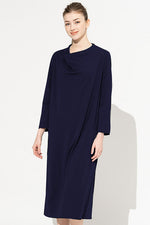 Effortless Ponte: Effortless Ponte Cowl Neck Dress
