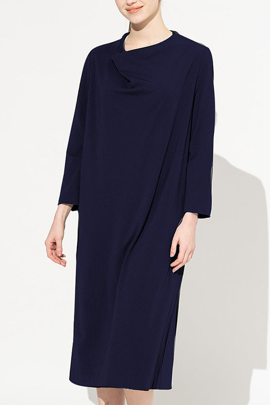 Effortless Ponte: Effortless Ponte Cowl Neck Dress