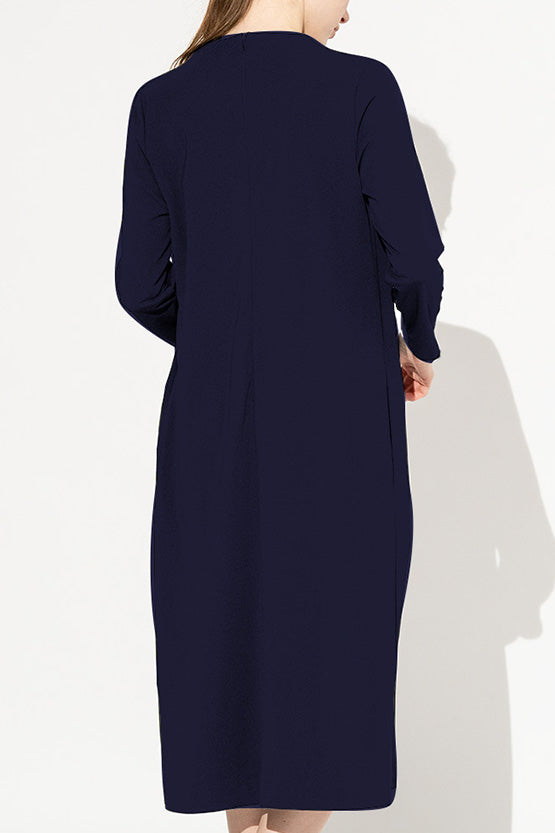 Effortless Ponte: Effortless Ponte Cowl Neck Dress