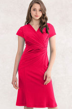 Hard-Twist Stretch / Cool Touch: Cooling Gather Dress