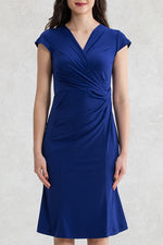 Hard-Twist Stretch / Cool Touch: Cooling Gather Dress