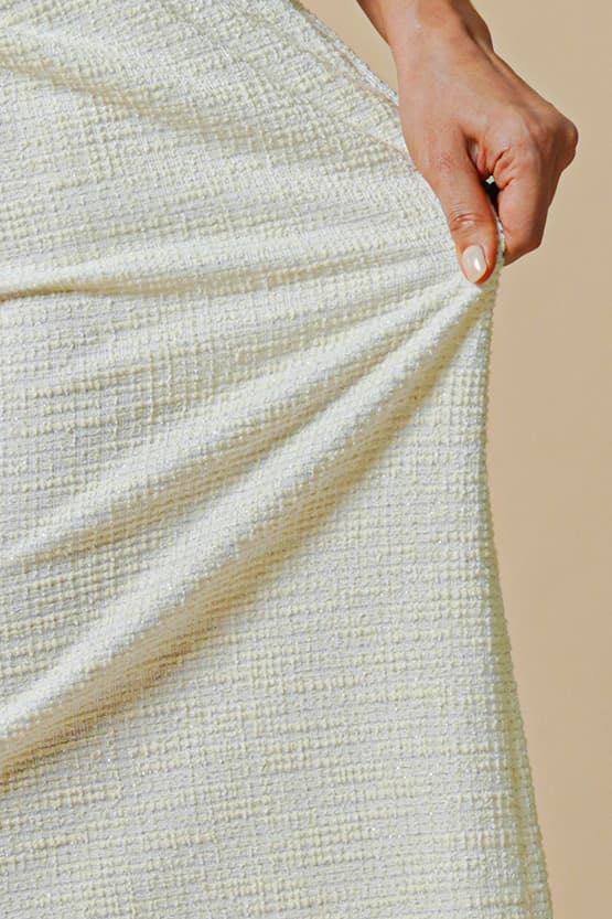 Tweed: Zip-Up Dress