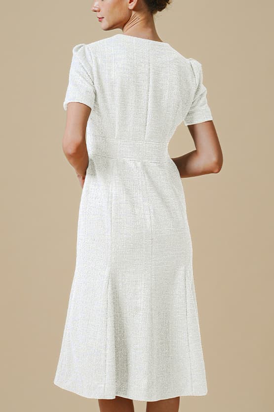 Tweed: Zip-Up Dress