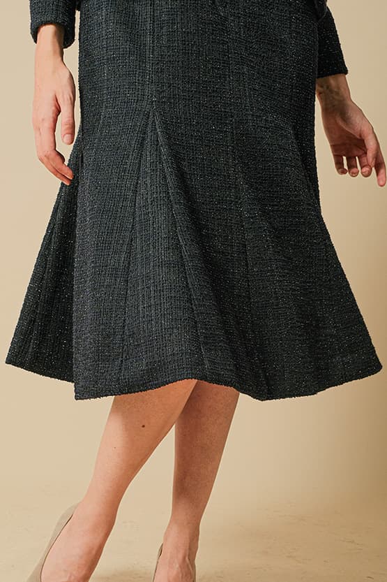 Tweed: Zip-Up Dress