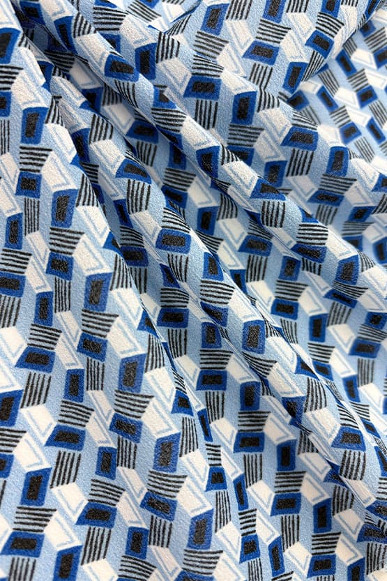 Stretch Chiffon: Stretch Chiffon Crystal Bow-Tie Shirt Dress