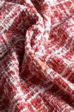 Tweed Print Ponte Shirt Dress