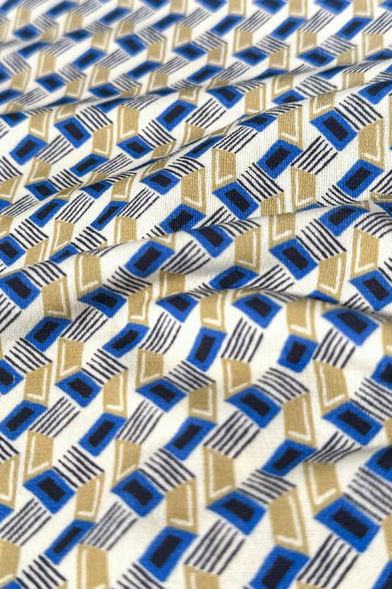 Stretch Jersey: Stretch Jersey Prism Shell Dress