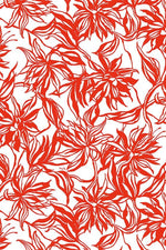 Stretch Jersey: Stretch Jersey Gekka Bijin Crimson Long Marilyn Dress