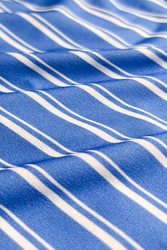 Stretch Jersey: Stretch Jersey Stripe Long Marilyn Dress