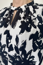 Stretch Chiffon: Stretch Chiffon - Shadow Flower Long Mermaid Dress