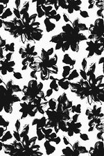 Stretch Chiffon: Stretch Chiffon - Shadow Flower Long Mermaid Dress