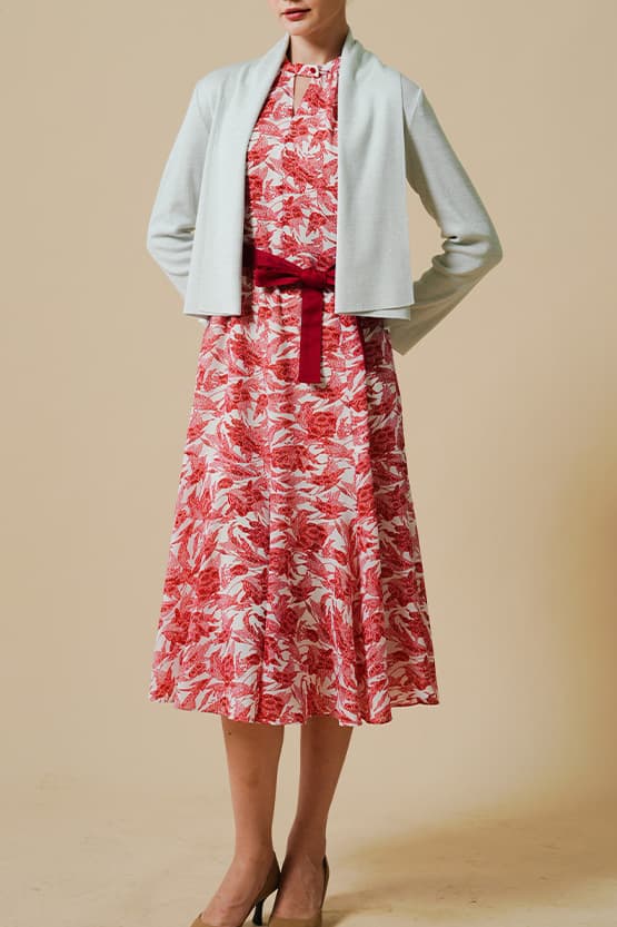 Stretch Chiffon: Long Mermaid Dress