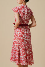 Stretch Chiffon: Long Mermaid Dress